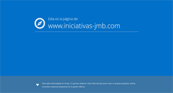 Desktop Screenshot of iniciativas-jmb.com